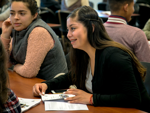 Middle College student at Skyline College