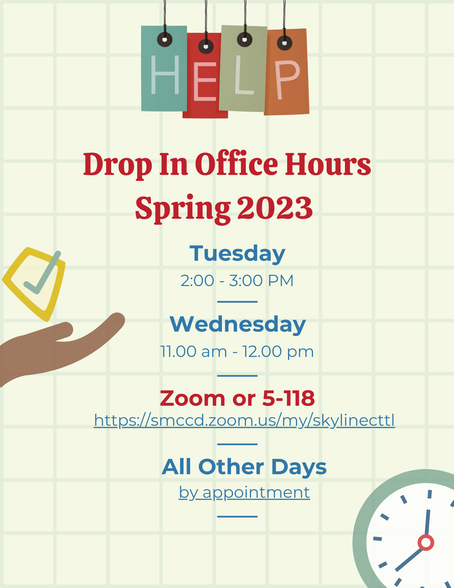office hours graphic