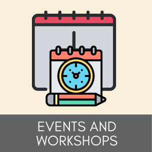 events and workshops icon
