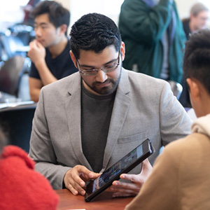 image of a student representing SSLT