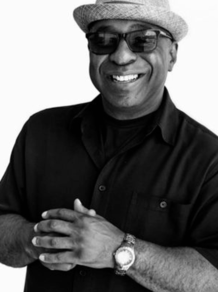 CEO of BOSS Donald Frazier, black and white