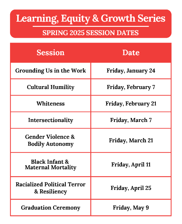 Spring 2025 Sessions