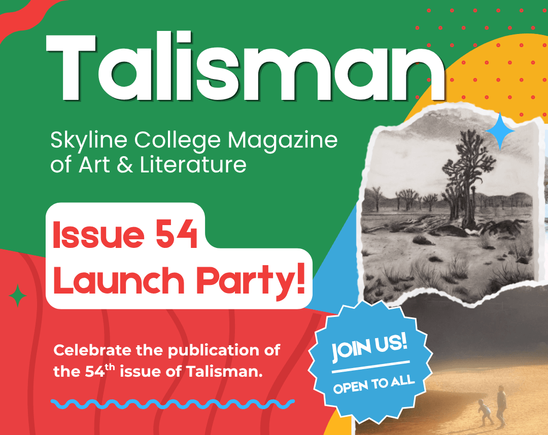 ad for Talisman Launch party on May 13
