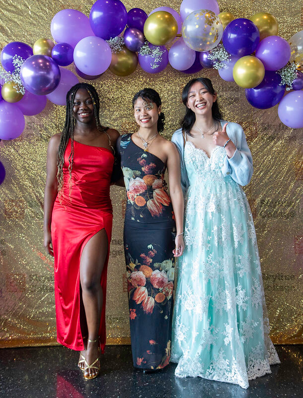 three wmla students